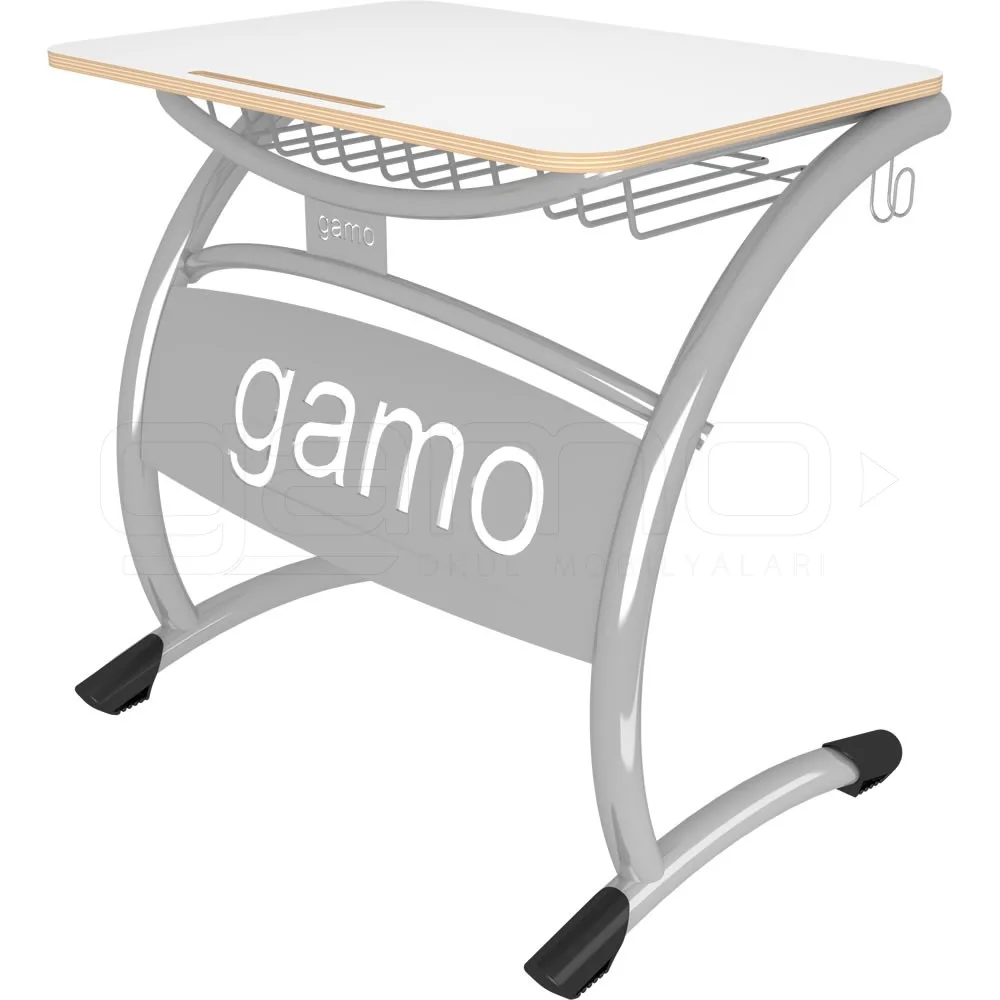 GM001-103 Single Laminate School Desk - Image 1