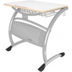 GM001-104 Single Laminate School Desk