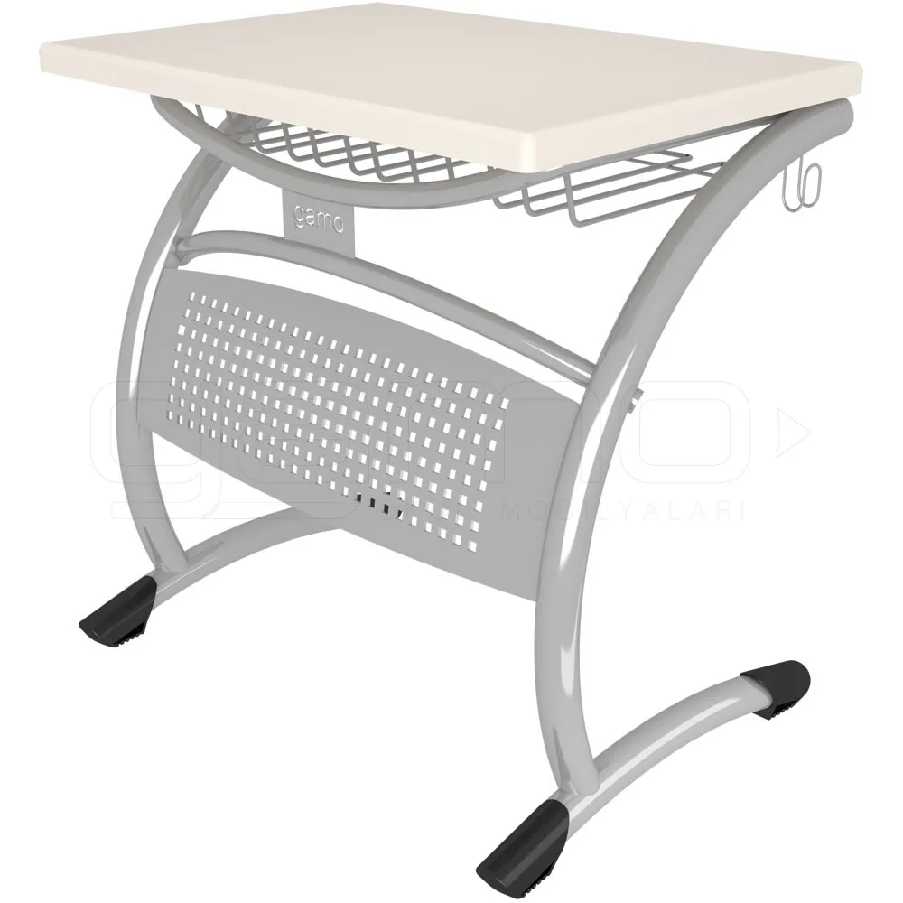 GM001-106-Tekli-Werzalit-Ogrenci-Sirasi GM001-106 Single Werzalite School Desk - Image 1