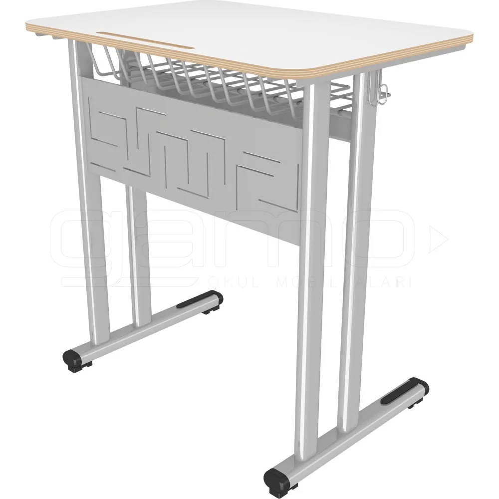 GM001-207-Tekli-Laminat-Ogrenci-Sirasi-1 GM001-207 Single Laminate School Desk - Image 1