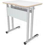 GM001-208 Single Laminate School Desk
