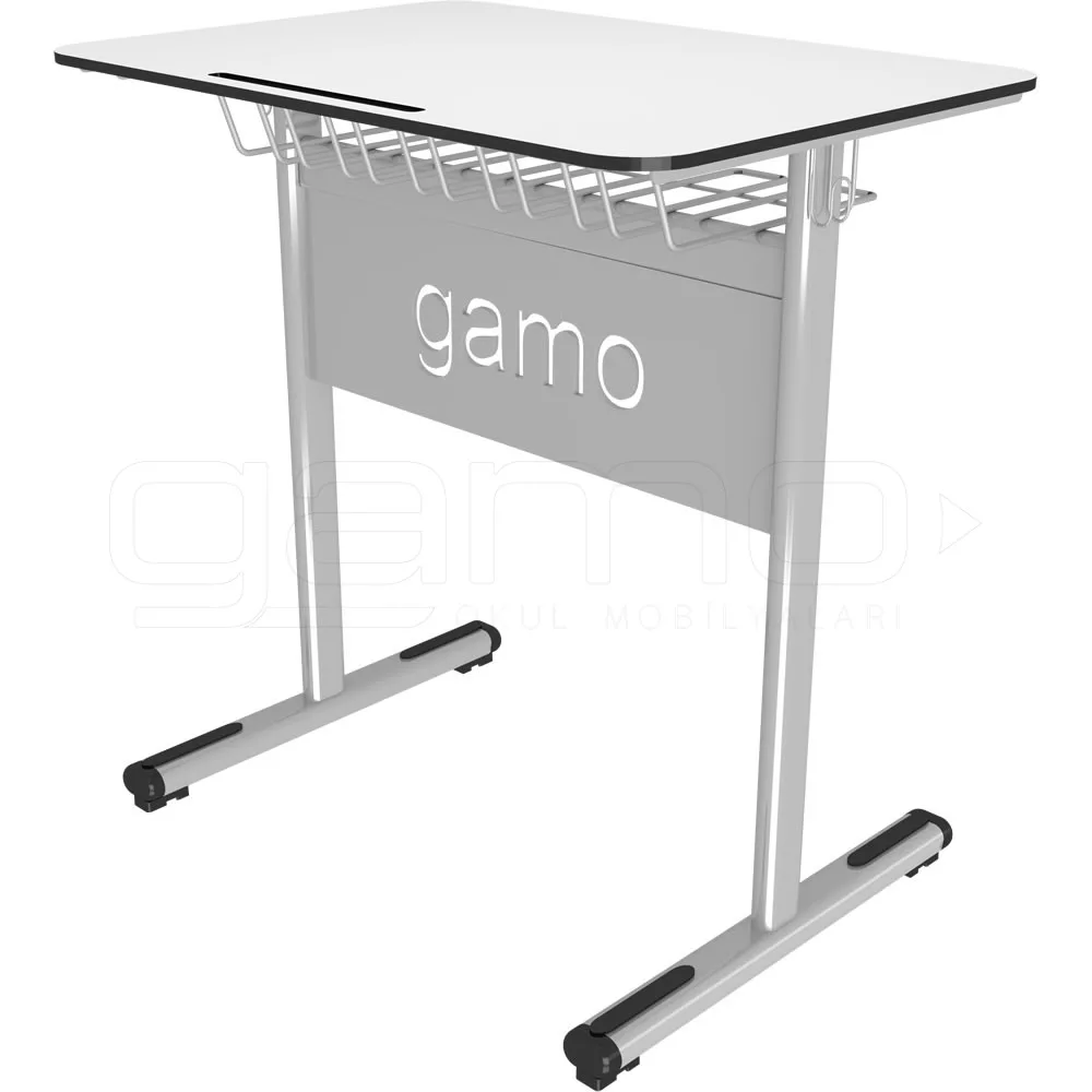 GM001-302-Tekli-Kompakt-Ogrenci-Sirasi GM001-302 Single Compact School Desk - Image 1