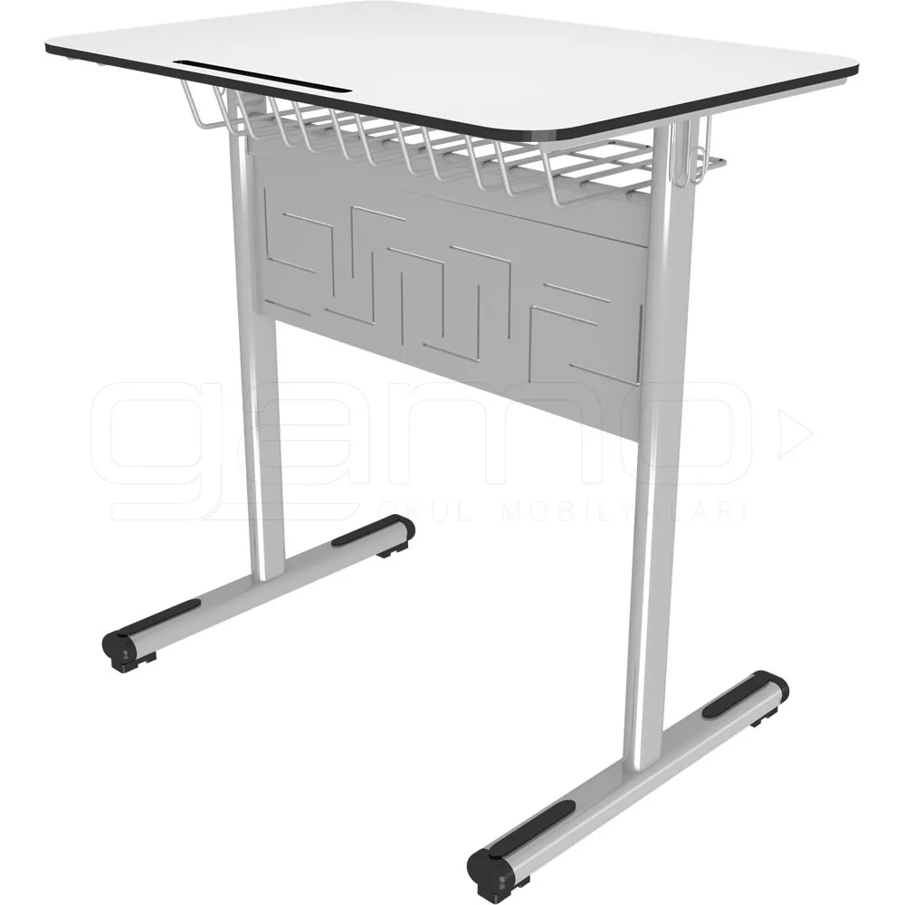 GM001-303-Tekli-Kompakt-Ogrenci-Sirasi GM001-303 Single Compact School Desk - Image 1