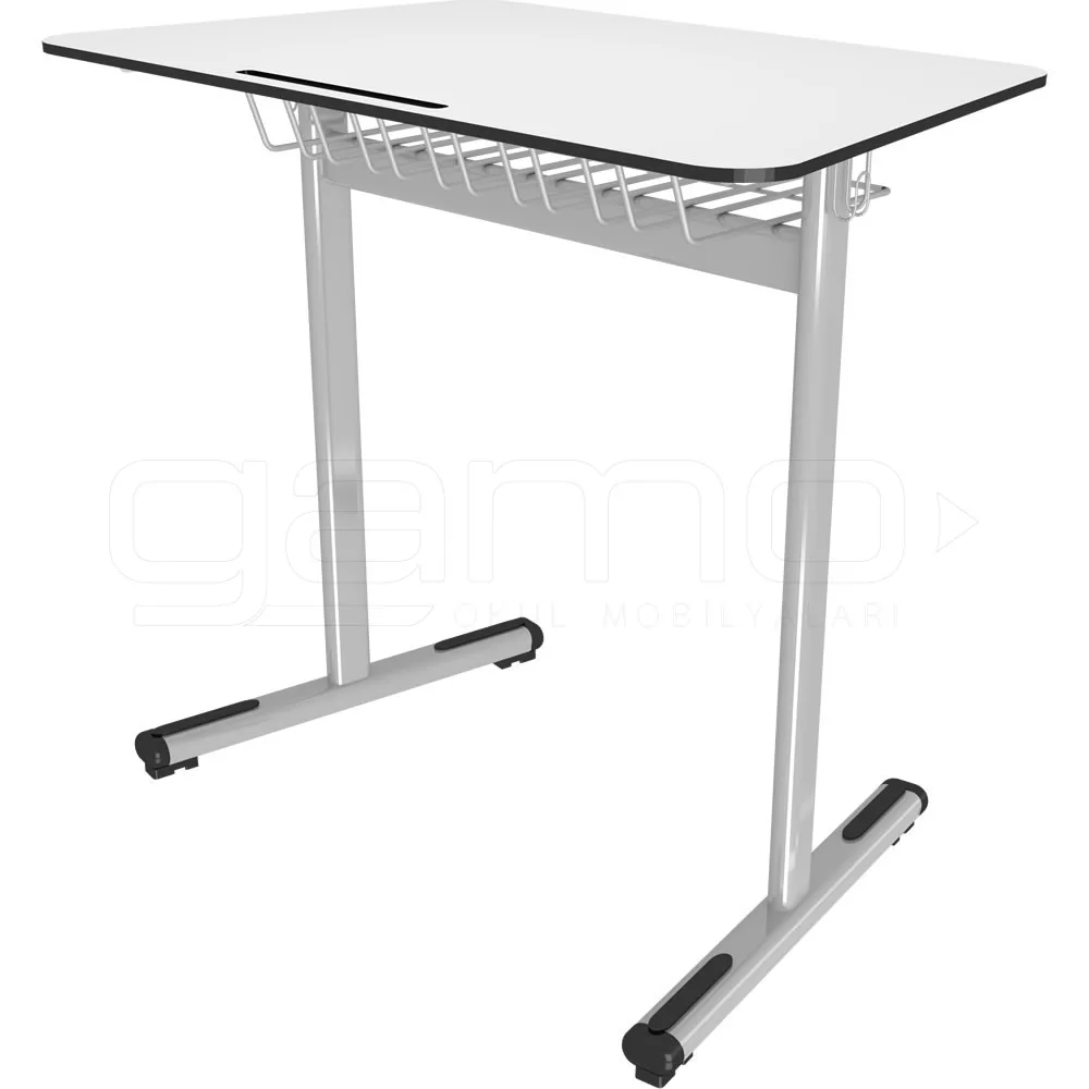 GM001-304-Tekli-Kompakt-Ogrenci-Sirasi GM001-304 Single Compact School Desk - Image 1