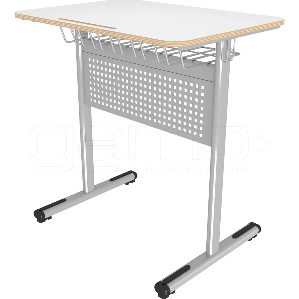 GM001-305-Tekli-Laminat-Ogrenci-Sirasi GM001-305 Single Laminate School Desk - Image 1