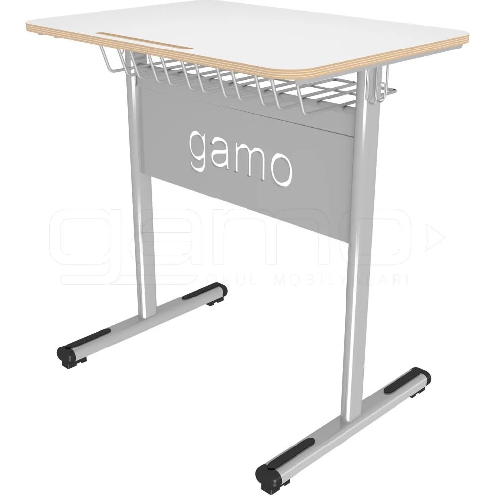 GM001-306-Tekli-Laminat-Ogrenci-Sirasi GM001-306 Single Laminate School Desk - Image 1