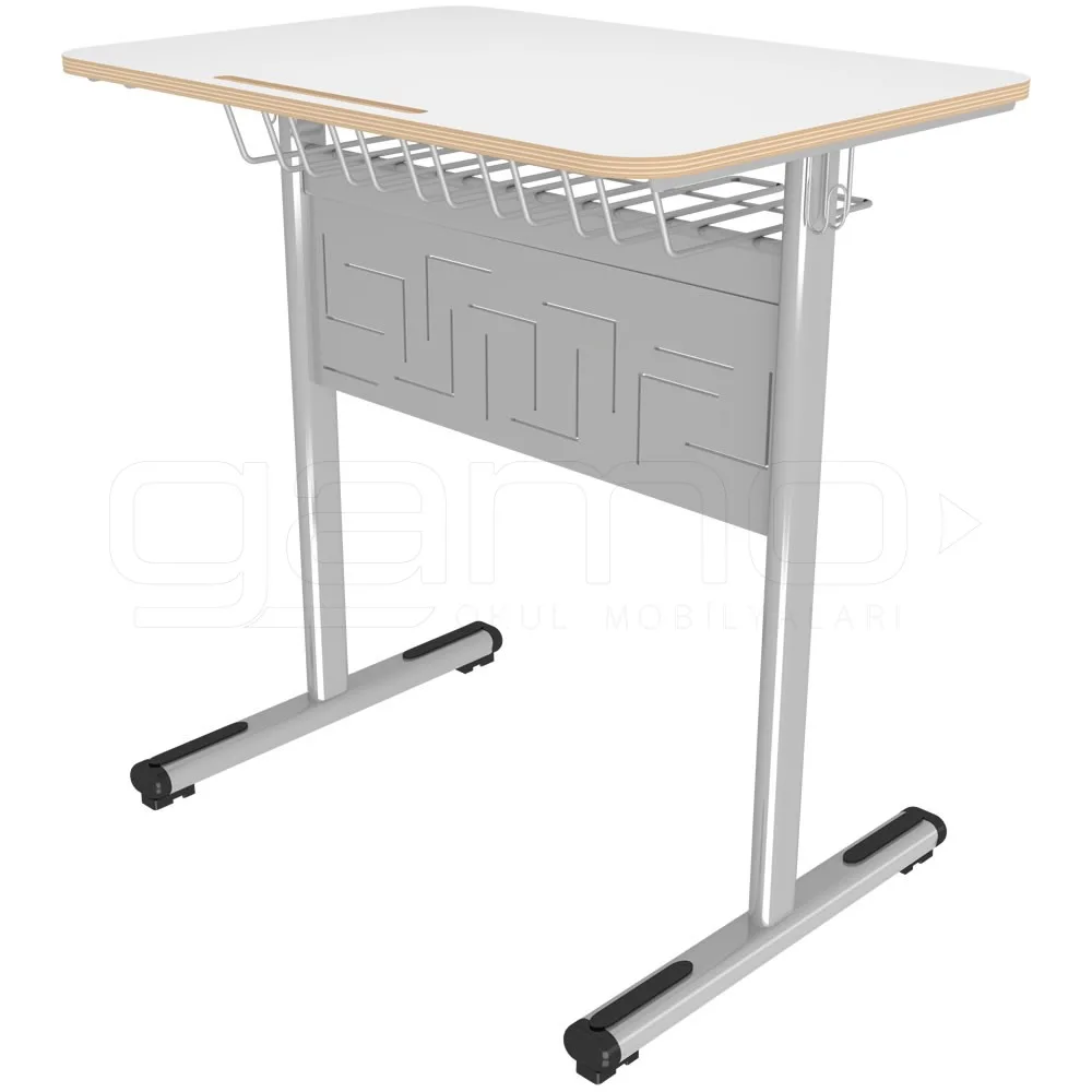 GM001-307-Tekli-Laminat-Ogrenci-Sirasi GM001-307 Single Laminate School Desk - Image 1