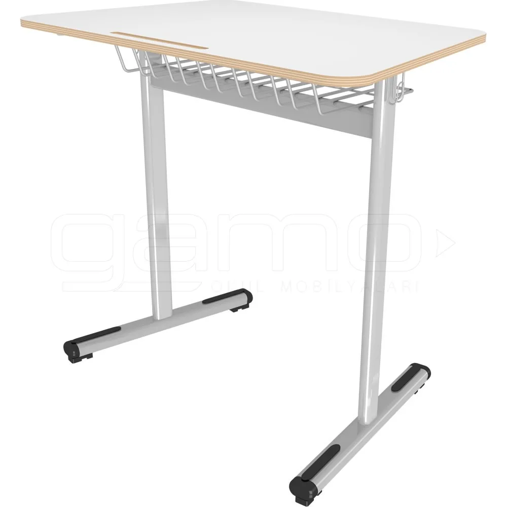 GM001-308 Single Laminate School Desk - Image 1