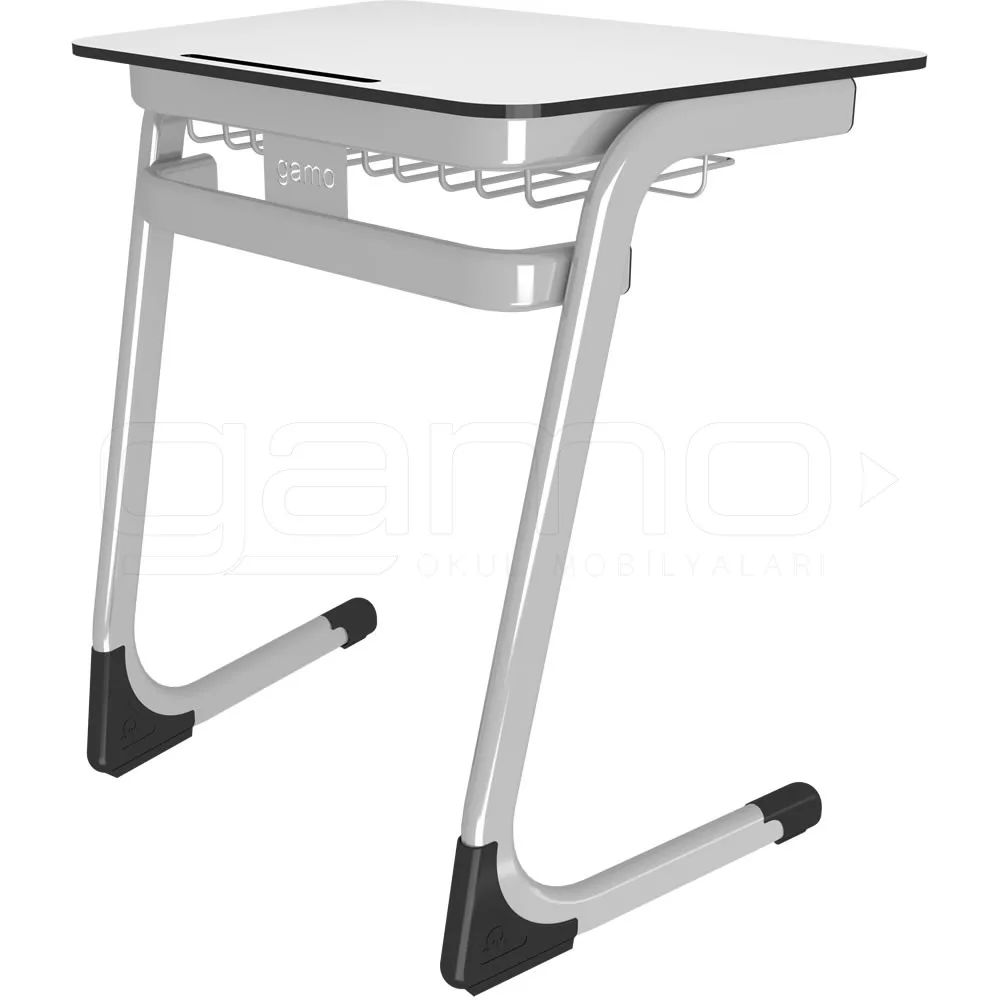 GM001-401-Tekli-Kompakt-Ogrenci-Sirasi GM001-401 Single Compact School Desk - Image 1