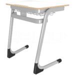 GM001-405 Single Laminate School Desk