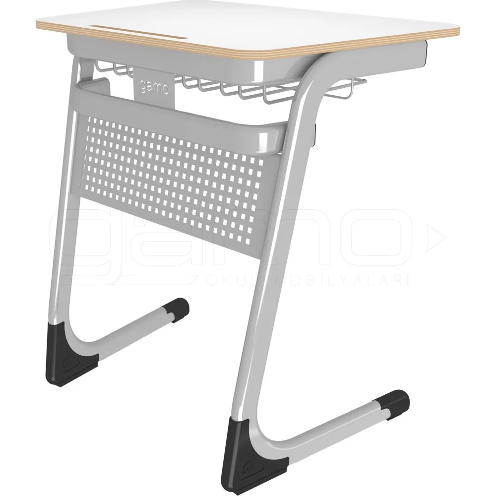 GM001-406 Single Laminate School Desk - Image 1