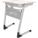 GM001-407 Single Laminate School Desk