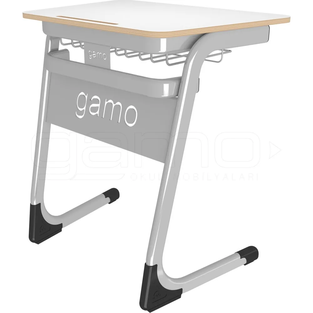 GM001-407 Single Laminate School Desk - Image 1