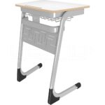 GM001-408 Single Laminate School Desk