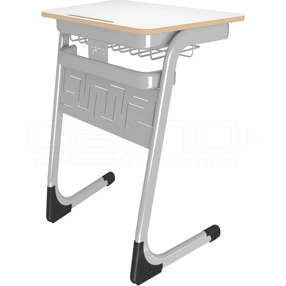 GM001-408 Single Laminate School Desk - Image 1
