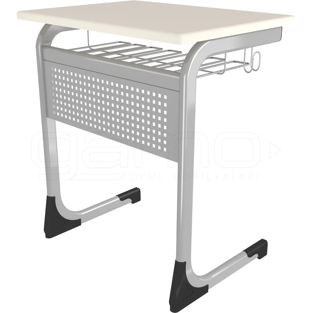 GM001-502-Tekli-Werzalit-Ogrenci-Sirasi GM001-502 Single Werzalite School Desk - Image 1