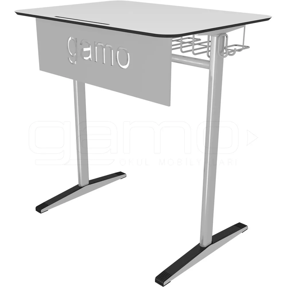 GM001-604 Single Compact School Desk - Image 1