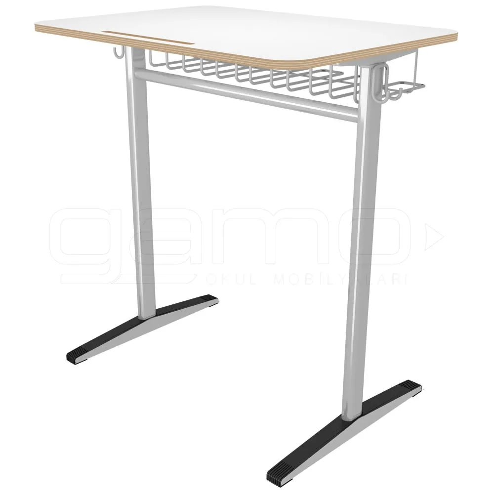 GM001-605 Single Laminate School Desk - Image 1