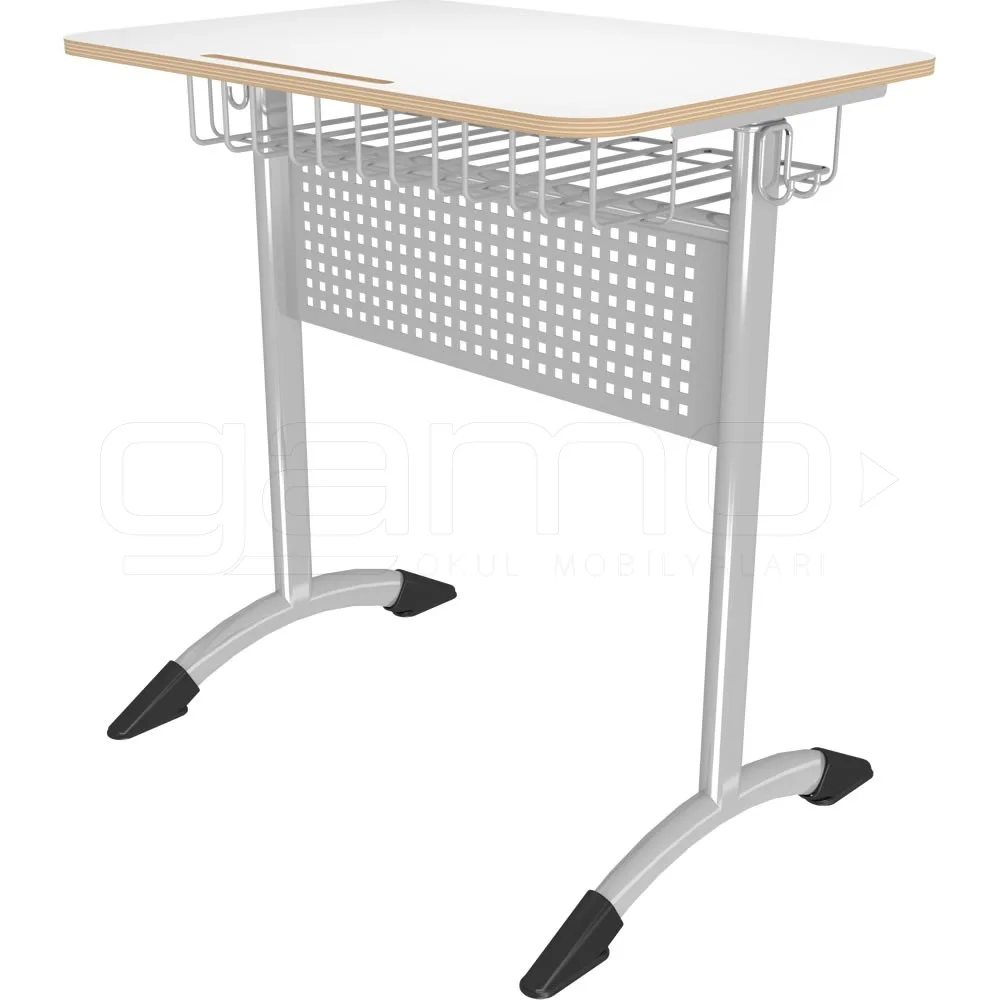 GM001-706 Single Laminate School Desk - Image 1