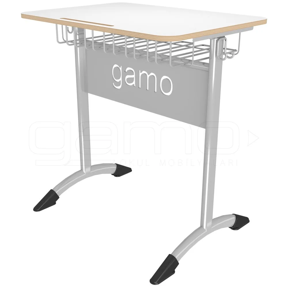 GM001-707-Tekli-Laminat-Ogrenci-Sirasi GM001-707 Single Laminate School Desk - Image 1