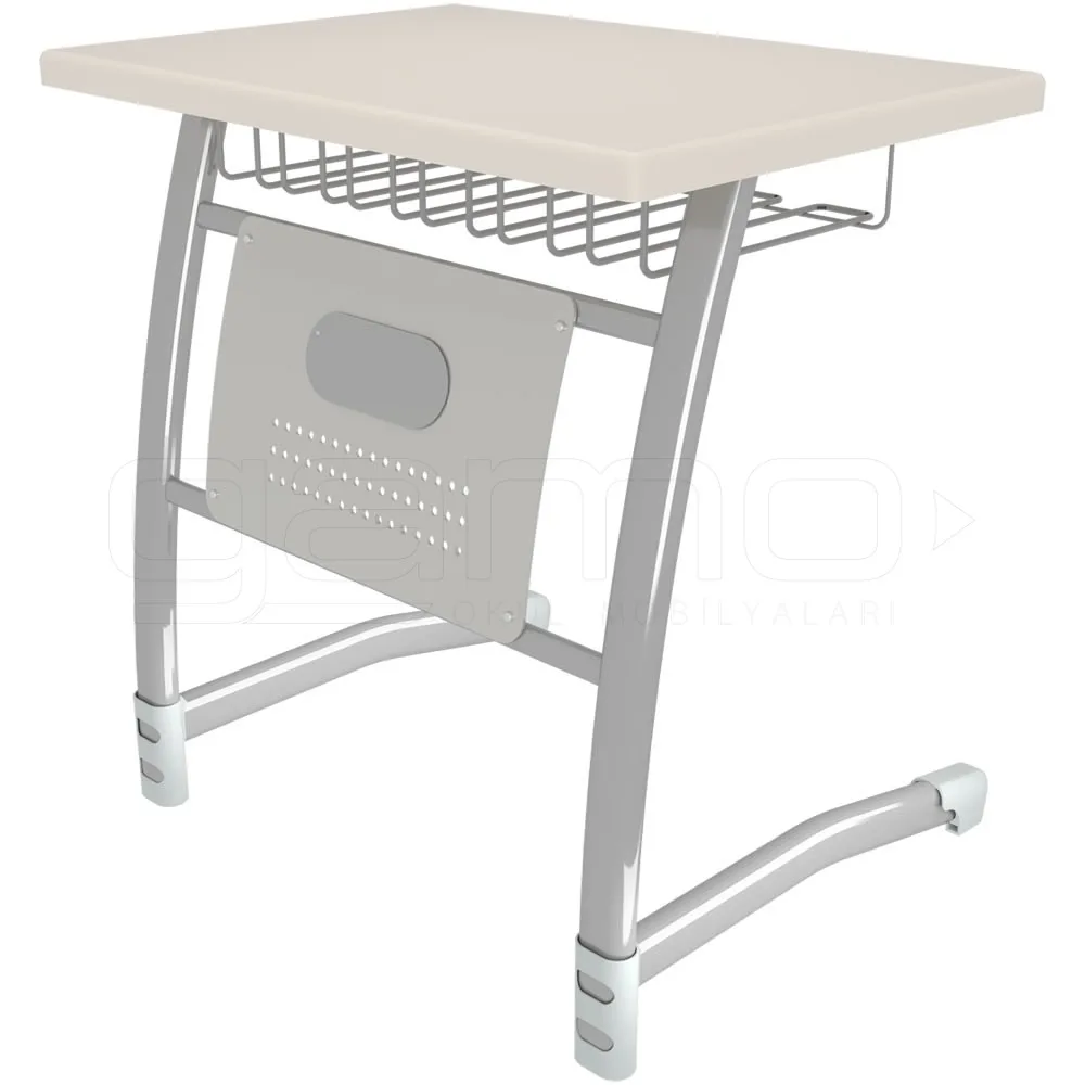 GM001-803-Tekli-Werzalit-Ogrenci-Sirasi GM001-803 Single Werzalite School Desk - Image 1
