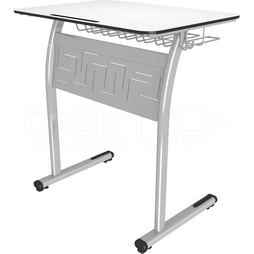 GM001-903-Tekli-Kompakt-Ogrenci-Sirasi GM001-903 Single Compact School Desk - Image 1