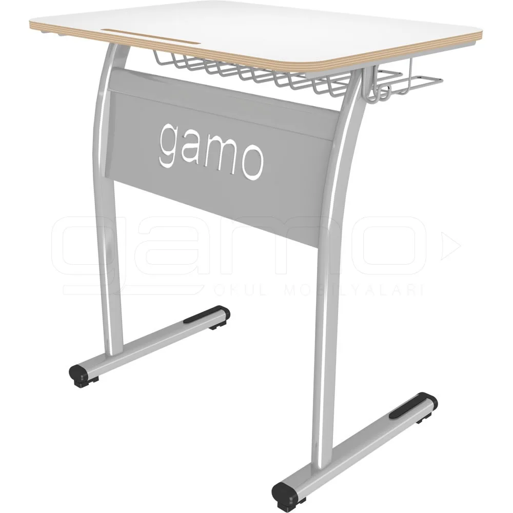 GM001-905-Tekli-Laminat-Ogrenci-Sirasi GM001-905 Single Laminate School Desk - Image 1