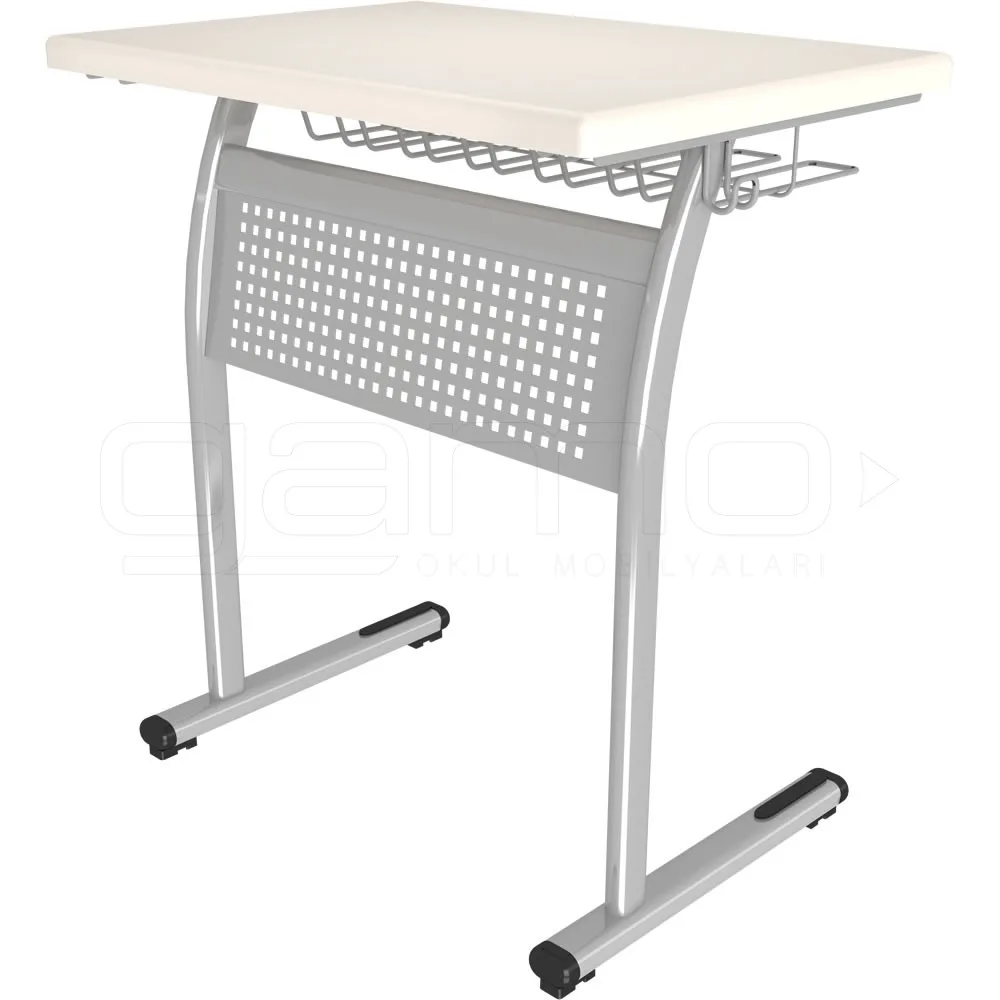 GM001-907-Tekli-Werzalit-Ogrenci-Sirasi GM001-907 Single Werzalite School Desk - Image 1