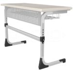 GM002-1005 Double Werzalite School Desk Adjustable