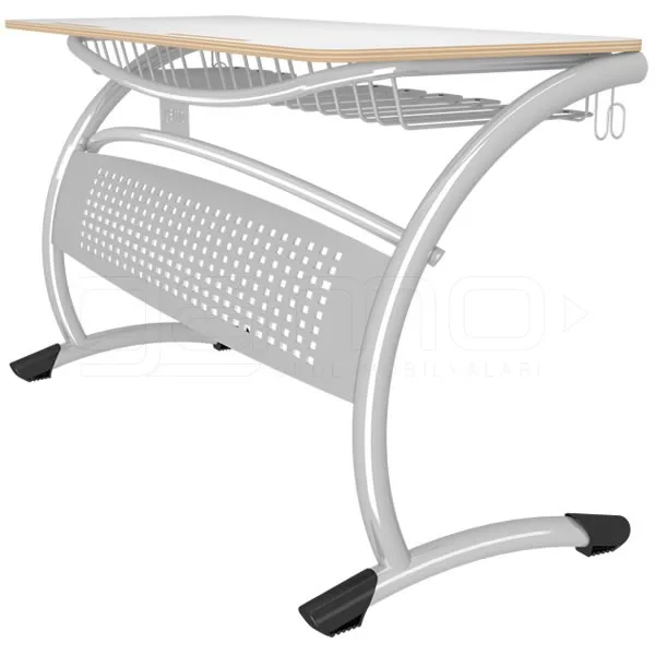 GM002-104 Double Laminate School Desk - Image 1