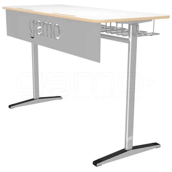 GM002-608-Ikili-Laminat-Ogrenci-Sirasi GM002-608 Double Laminate School Desk - Image 1