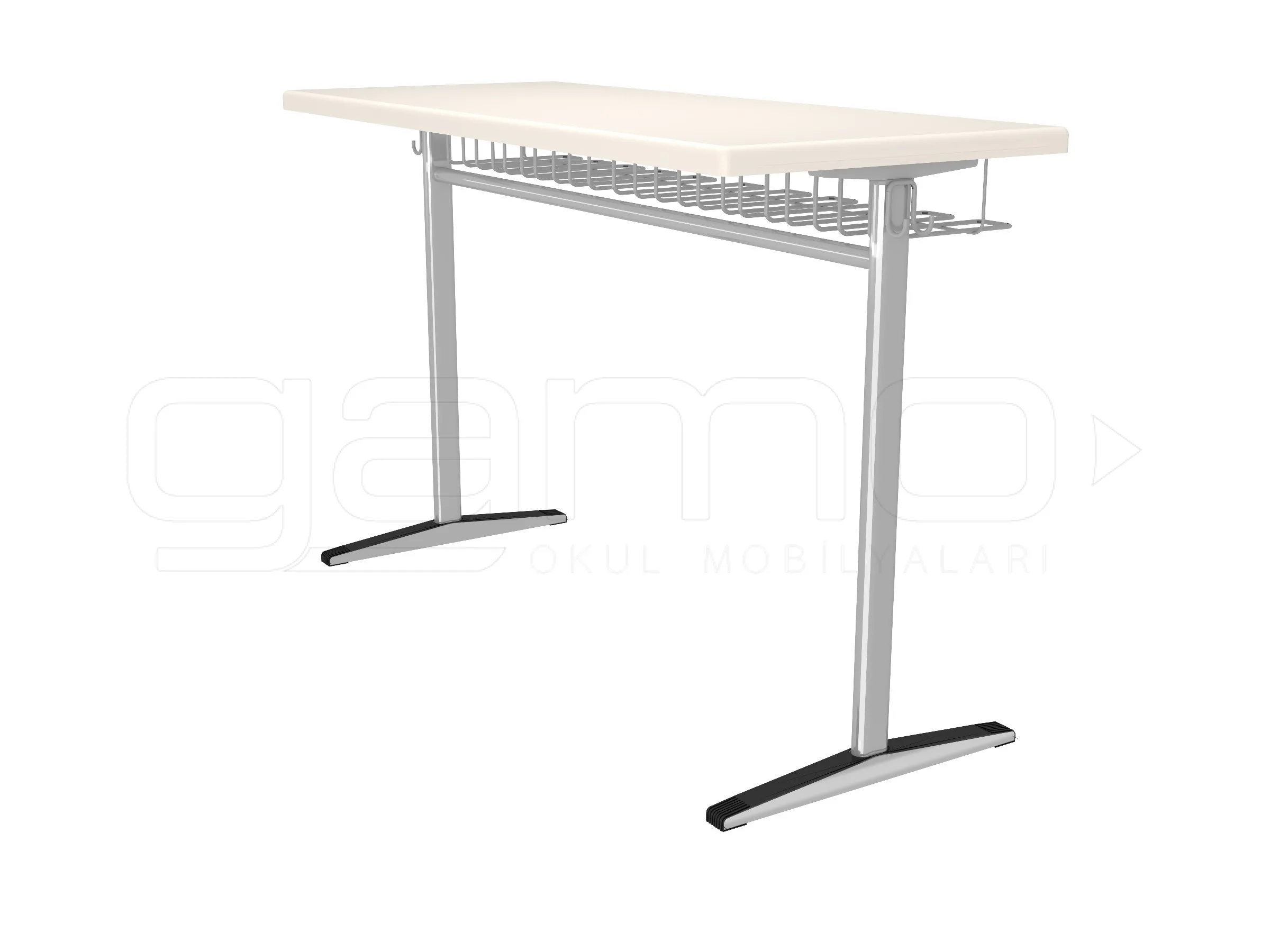 GM002-609 Double Werzalite School Desk - Image 1