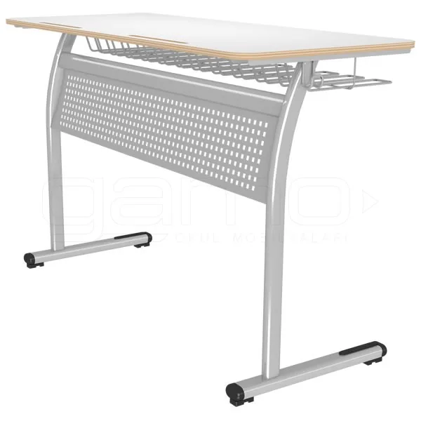 GM002-904-Ikili-Laminat-Ogrenci-Sirasi GM002-904 Double Laminate School Desk - Image 1