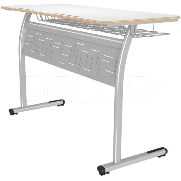 GM002-906-Ikili-Laminat-Ogrenci-Sirasi GM002-906 Double Laminate School Desk - Image 1