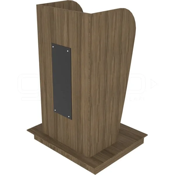 GM005-401-Ahsap-Kursu GM005-401 Wooden Lectern - Image 1
