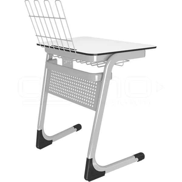 GM021-412-Tekli-Werzalit-Muzik-Sirasi GM021-412 Single Compact Music Desk - Image 1