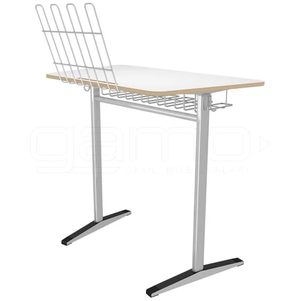 GM021-616-Tekli-Acili-Ayakli-Laminat-Muzik-Sirasi GM021-616 Single Tilted-leg Laminate Music Desk - Image 1