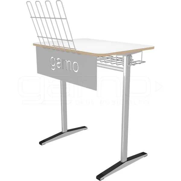 GM021-618-Tekli-Laminat-Muzik-Sirasi GM021-618 Single Laminate Music Desk - Image 1