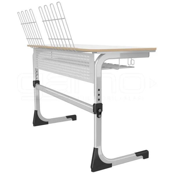 GM022-1013 Double Laminate Music Desk Adjustable - Image 1