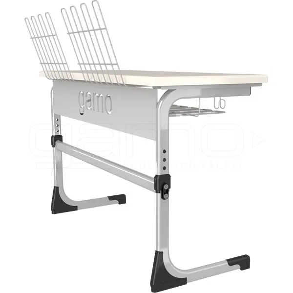 GM022-1016 Double Werzalite Music Desk Adjustable - Image 1