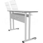 GM022-212 Double Compact Music Desk