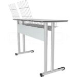 GM022-214 Double Compact Music Desk