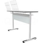 GM022-314 Double Compact Music Desk