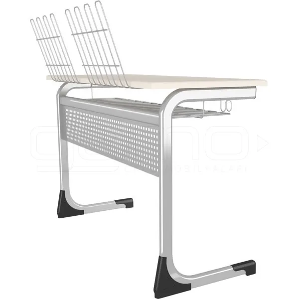 GM022-512-Ikili-Werzalit-Muzik-Sirasi GM022-512 Double Werzalite Music Desk - Image 1