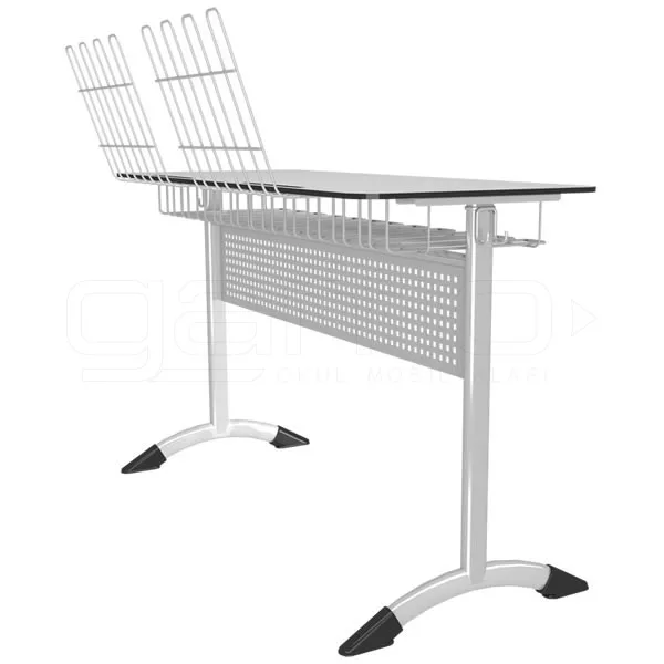 GM022-712 Double Compact Music Desk - Image 1