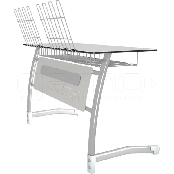 GM022-811 Double Compact Music Desk - Image 1