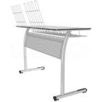 GM022-911 Double Compact Music Desk