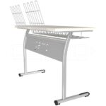 GM022-918 Double Werzalite Music Desk