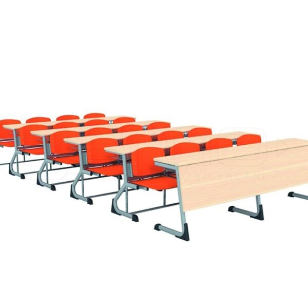 GM024-103 Quadruple Wooden Auditorium Seat