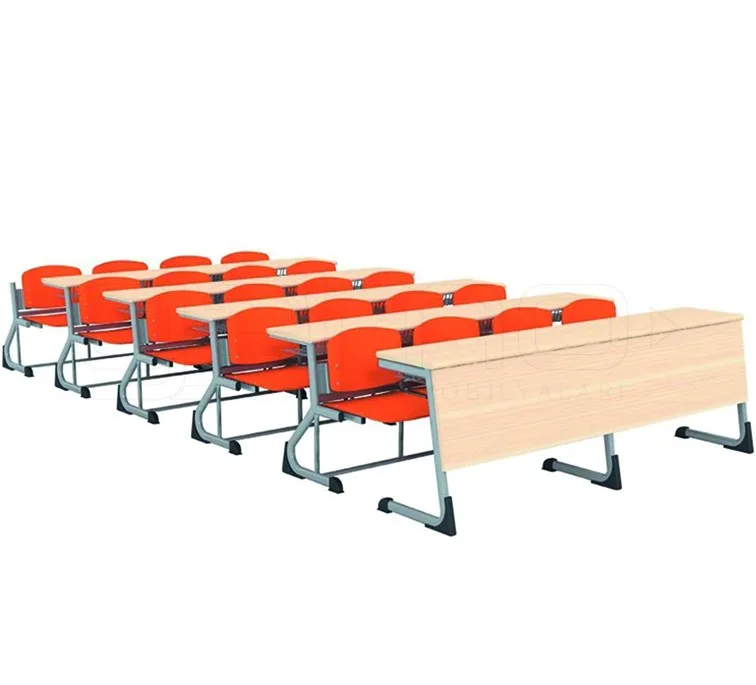 GM024-103 GM024-103 Quadruple Wooden Auditorium Seat - Image 1